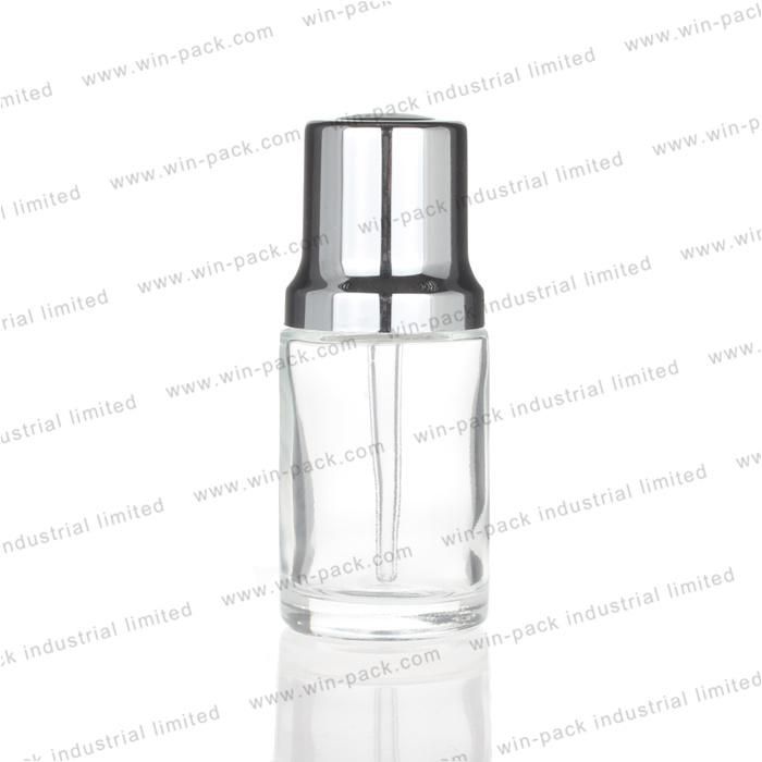 Winpack Top Selling Empty Cosmetics Aluminum Dropper Bottle with 30ml 1 Oz Dropper Bottles Aluminium Glass Pipette Dropper for Cosmetic Essential Oil Bottle