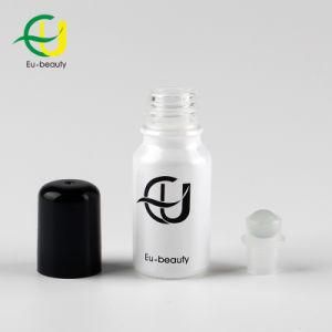 10ml White Color Coating Essential Oil Bottle with Roll on Cap