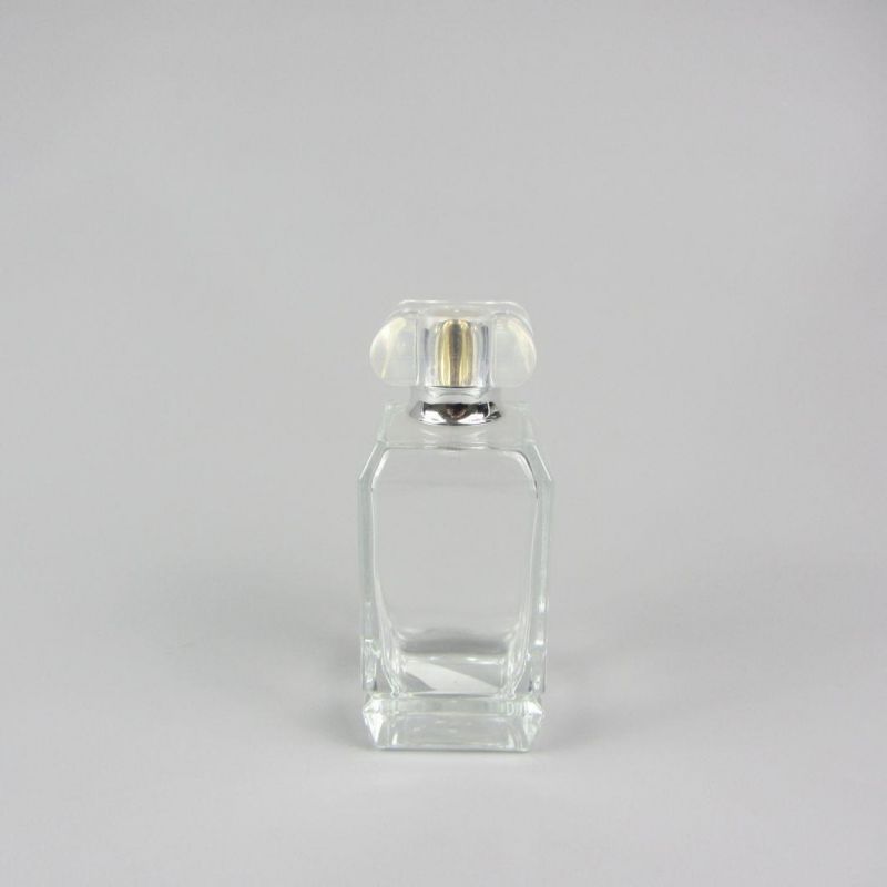 Hot Sell Perfume Glass 100ml Rectangular Square Perfume Glass Bottle