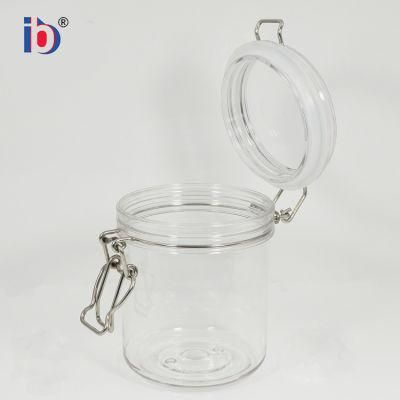 Storage Can Round Shape Containers Canister Box Clear Container Kaixin Jar