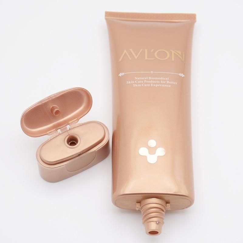 Oval Shape Face Wash Cream Tube Empty Cosmetic Tube