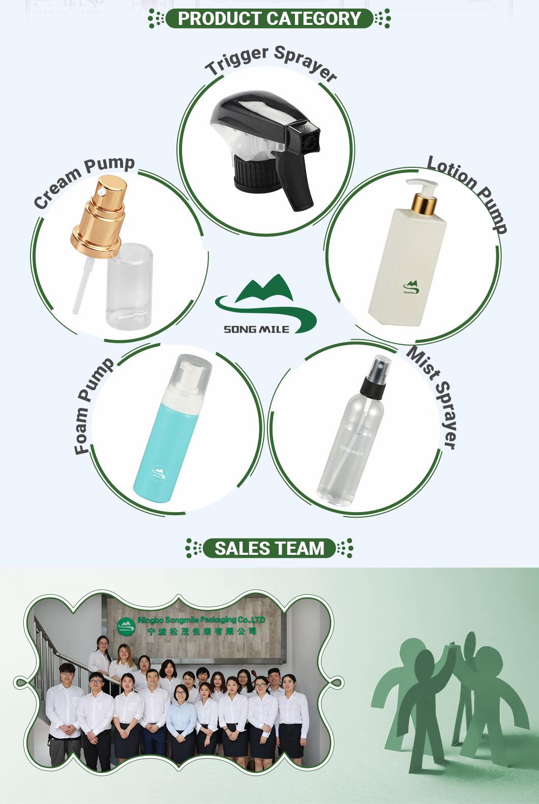 PP Plastic Shampoo Lotion Pump Plastic Bottle for Personal Cleaning