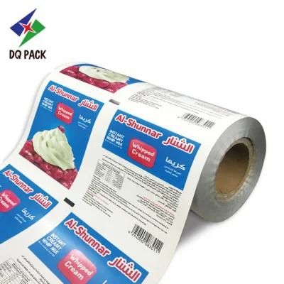 Customized Printing Kraft Paper Ice Cream Food Pakcging Film