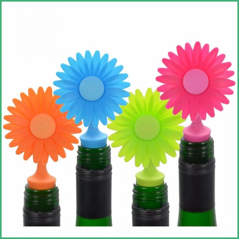 China Factory Customized High Quality Silicone Wine Bottle Stopper for Household Gift