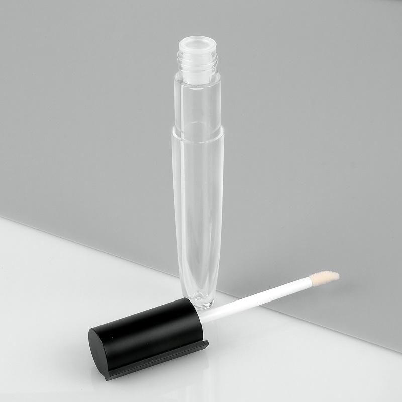 Wholesale Customized Empty Plastic Round Makeup Container Cosmetic Packaging Lip Gloss Tube