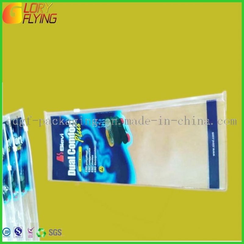 EVA Biodegradable Slider Zipper Bag PVC Pouch Plastic Packaging