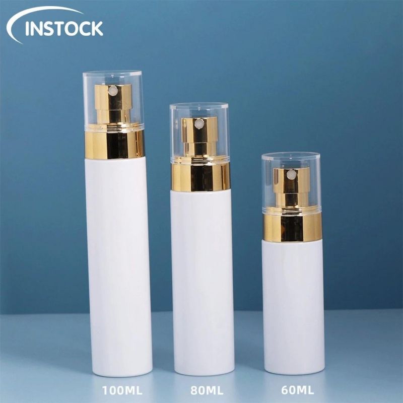 Custom Pet Plastic Cosmetics Fine Mixt Spray Bottle for Make up 60ml 80ml 100ml Personal Care Perfume Products Packaging