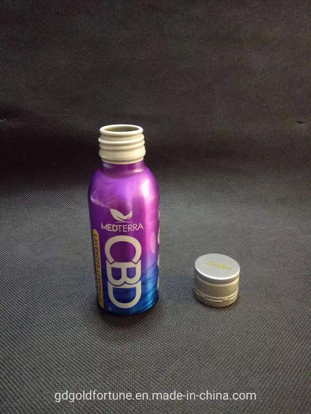 Wholesale 30ml-150ml Aluminum Small Bottle for Sports Energy Drink