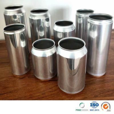 Manufacturer Supplier Soda Customized Printed or Blank Epoxy or Bpani Lining Sleek 355ml 330ml Aluminum Can