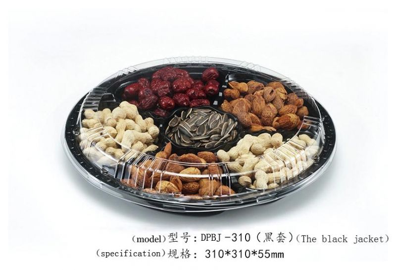 Customized Disposable Plastic Container for Snacks Mixed Dry Fruits Snack Nut Beautiful Gift Package Daily Nuts