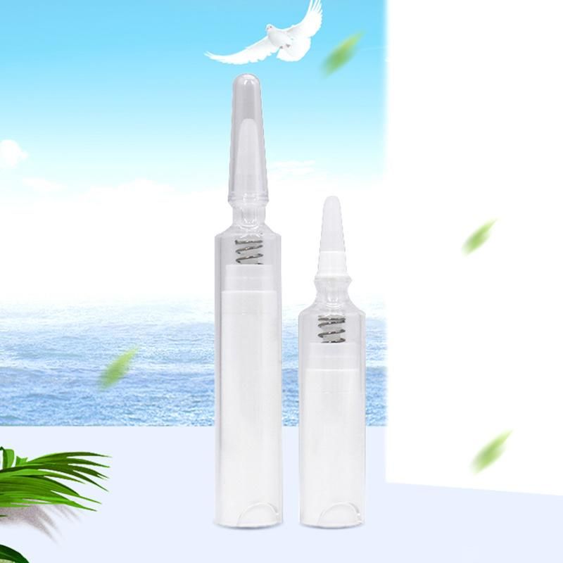 OEM Custom Cosmetic Packaging 5ml 10ml Skincare Packaging Special Nozzle Head Airless Bottle