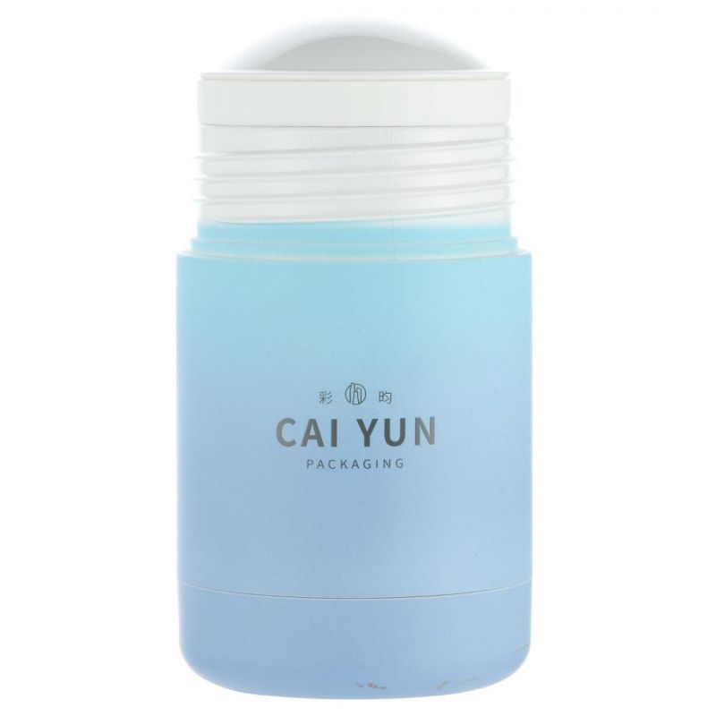 Textile Printing Gradient Color OEM/ODM Multiple Repurchase Plastic Deodorant Container