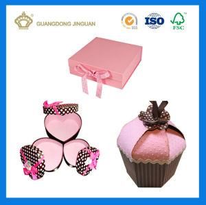 Custom Handmade Pink Paper Packaging Box with High Quality