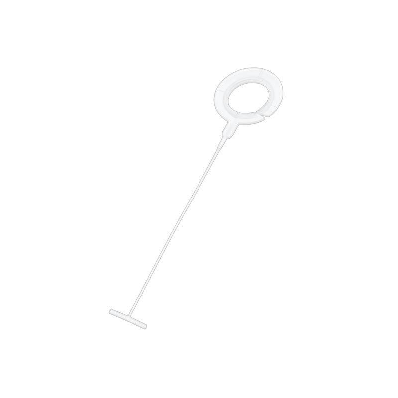 50mm Transparent Plastic Ring Pin (PR001-50)