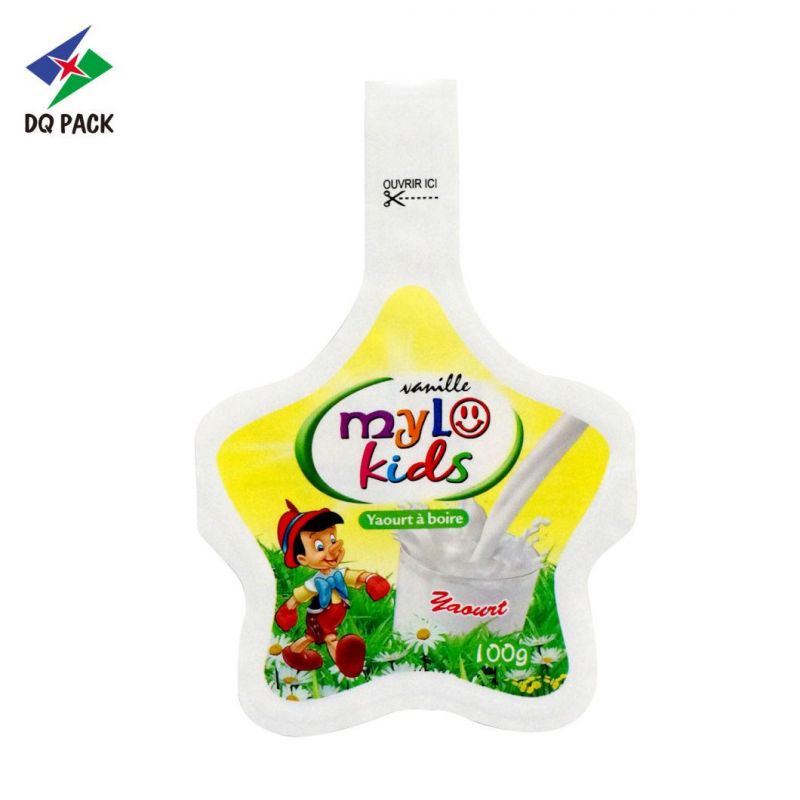 Customized Printing 70ml Injection Shape Pouch Plastic Bag