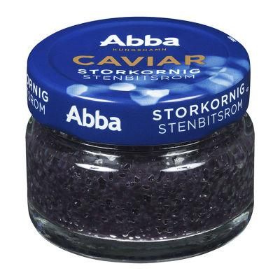 Classic Design Glass Caviar Jar, Caviar Container