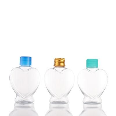 60ml Heart Shape Plastic Pet Bottle