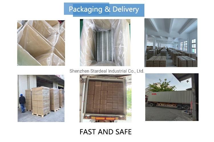 Wholesale Blister Disposable PS Plastic Square Shape Food Packaging Trays