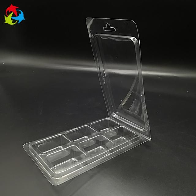 Wholesale Plastic Clear Clamshell Wax Melt Containers for Candles