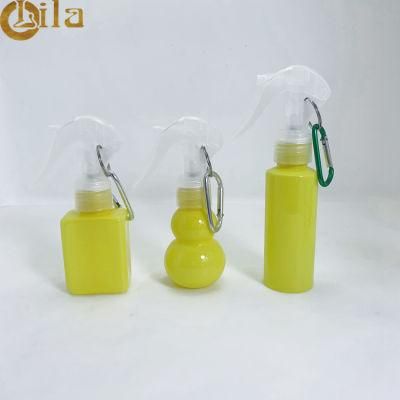 Eco Friendly Custom 50ml 100ml Spray Pet Shaped Plastic Bottle