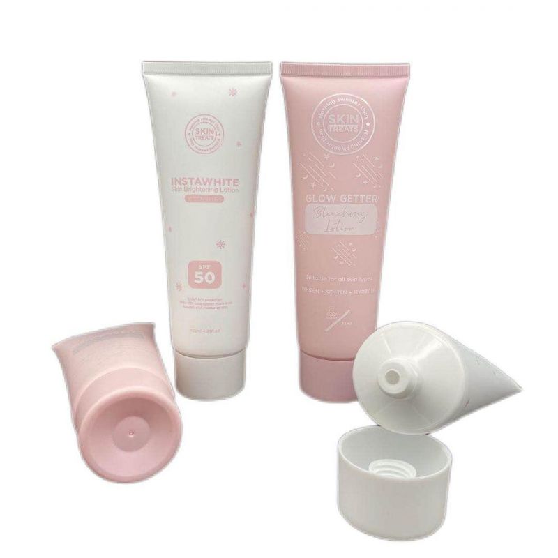 Empty Plastic Squeeze Tube Sunscreen Body Lotion Shampoo Hand Cream Cosmetic Tube Packaging