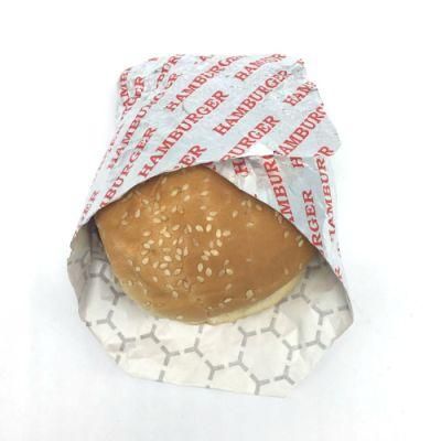 Food Grade Burger Aluminum Foil Paper Sheets with Honeycomb