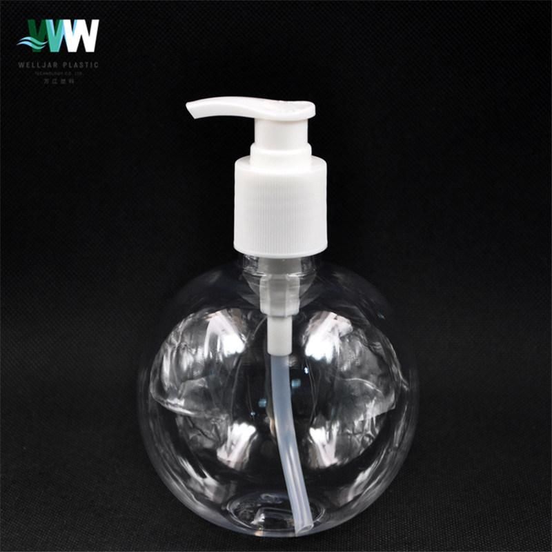 450ml Plastic Pet Ball Shaped Bottle with Pump or Trigger