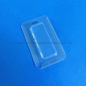 Custom Clear Pink Pet Plastic Eyelash Packaging PVC Blister Pack Tray for Cosmetics