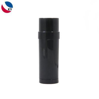 60g Black Color PP Plastic Deodorant Bottle