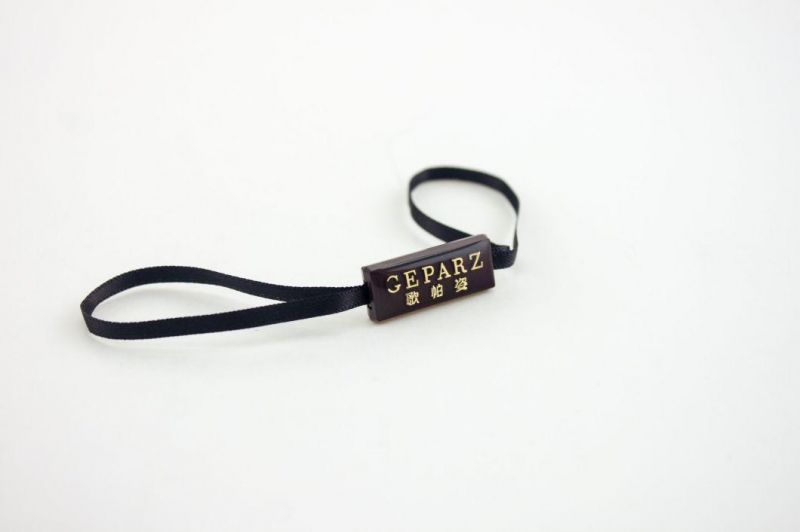 Clothing/Jewelry/Watch Custom Embossed Logo Plastic Tag