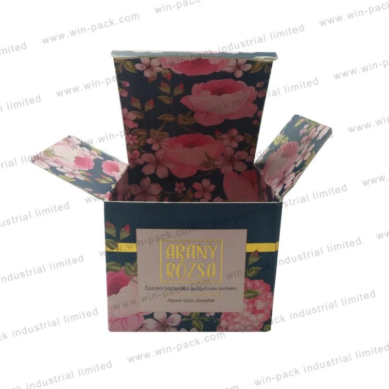 Winpack Luxury Printing Packing Box with Logo Hot Stamping Matte Lamination