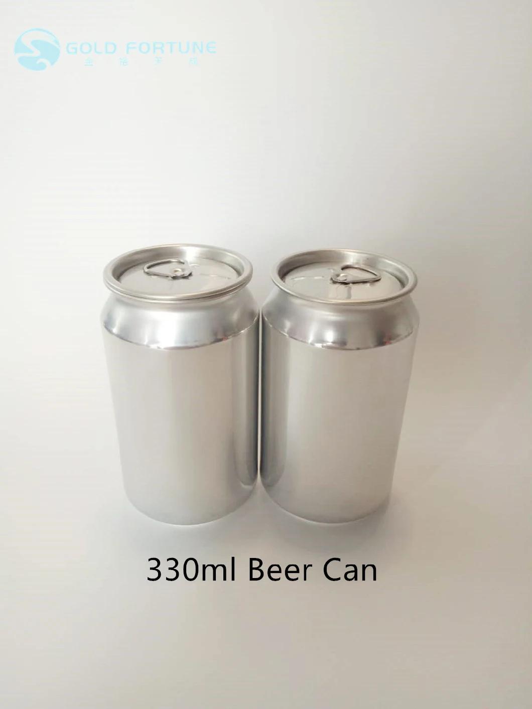 Empty Aluminum Beer Can 330ml