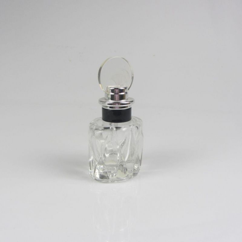 Cosmetic Luxury 50ml Refillable Glass Perfume Spray Bottle