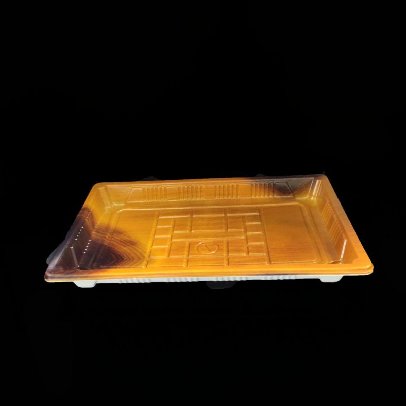 Manufacturer Sushi Foods Packaging Disposable Plastic Sushi/Bread/Cake/snack Container With Lid