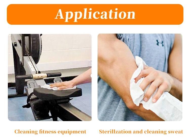 Biodegradable OEM/ODM Wipes for Cleaning Machine Gym Wipe