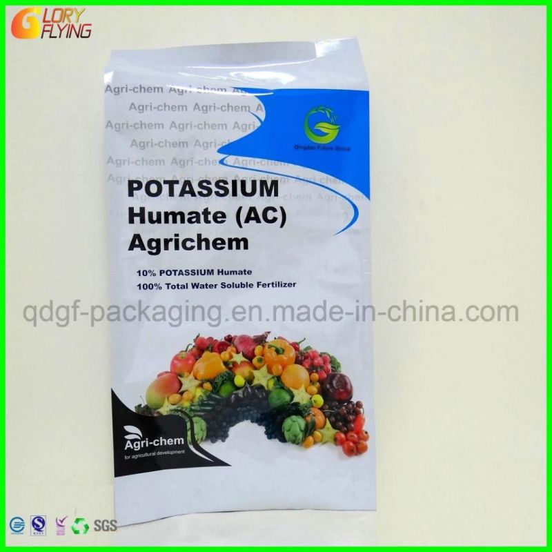 Four-Side Sealed Fertilizer Packaging Bag with Gravure Printing