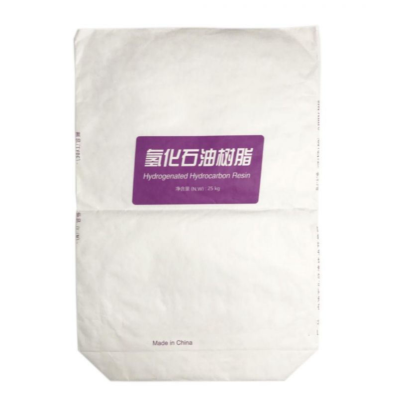 25kg Made in China White Kraft Paper Laminated PP Woven Bag for Food/Charcoal/Chemical