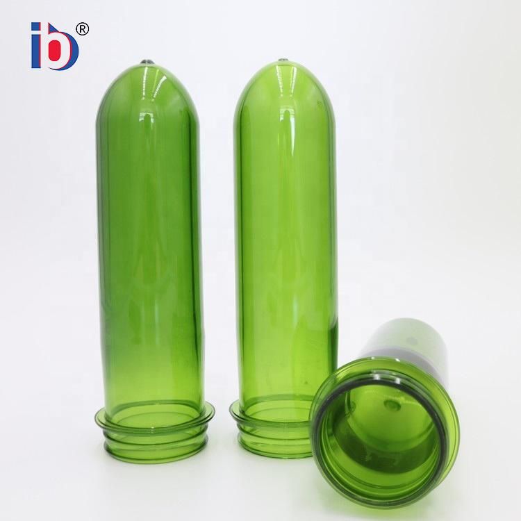 Kaixin Transparent Green 100% Food Grade Preforms Plastic Containers Bottle