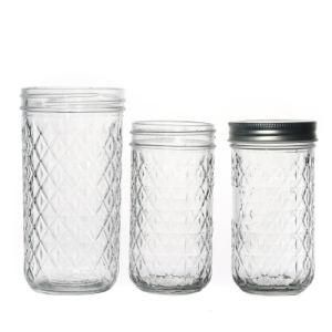 Customizable High Quality Various Capacity Factory Direct Sale Wholesale Food Glass Jars