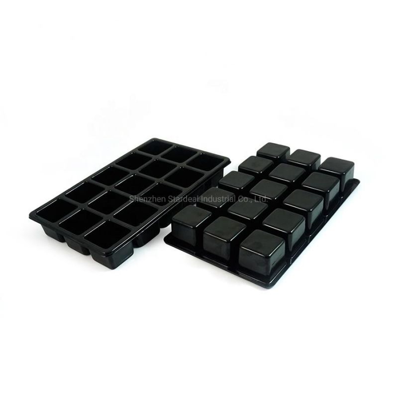 Custom Food Plastic Thermoformed Chocolate Blister Tray