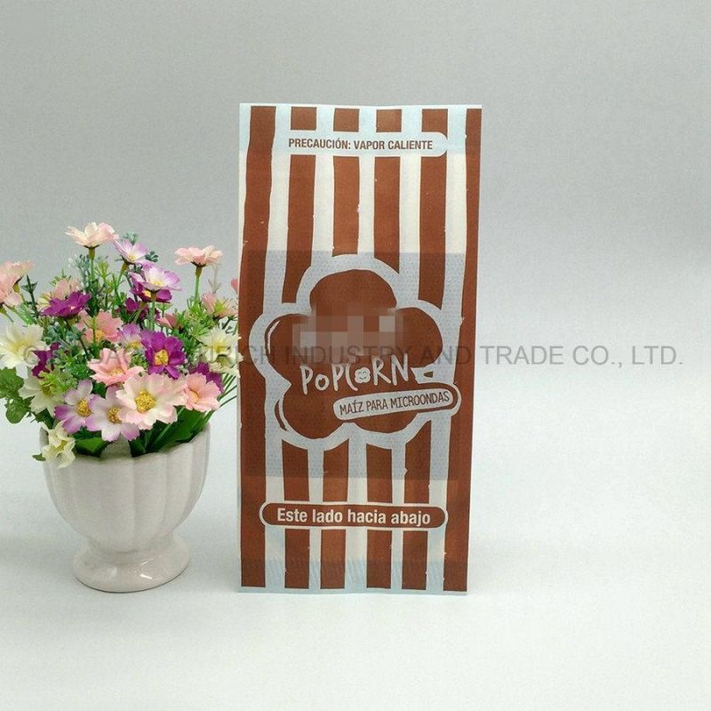 Microwave Popcorn Packaging Paper Bags Food Packaging Bag Paper Pouch