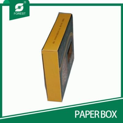 Tuck Top Corrugated Meat Packaging Paper Box with Window