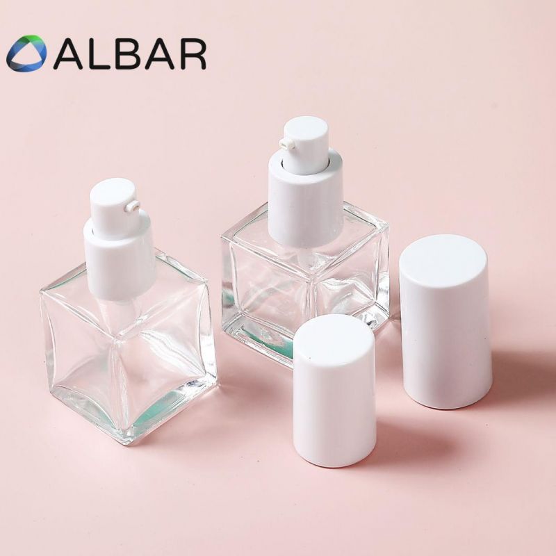 30nl 50ml 80ml 100ml 120ml Customized Serum Attar Glass Bottles with Pump Dropper