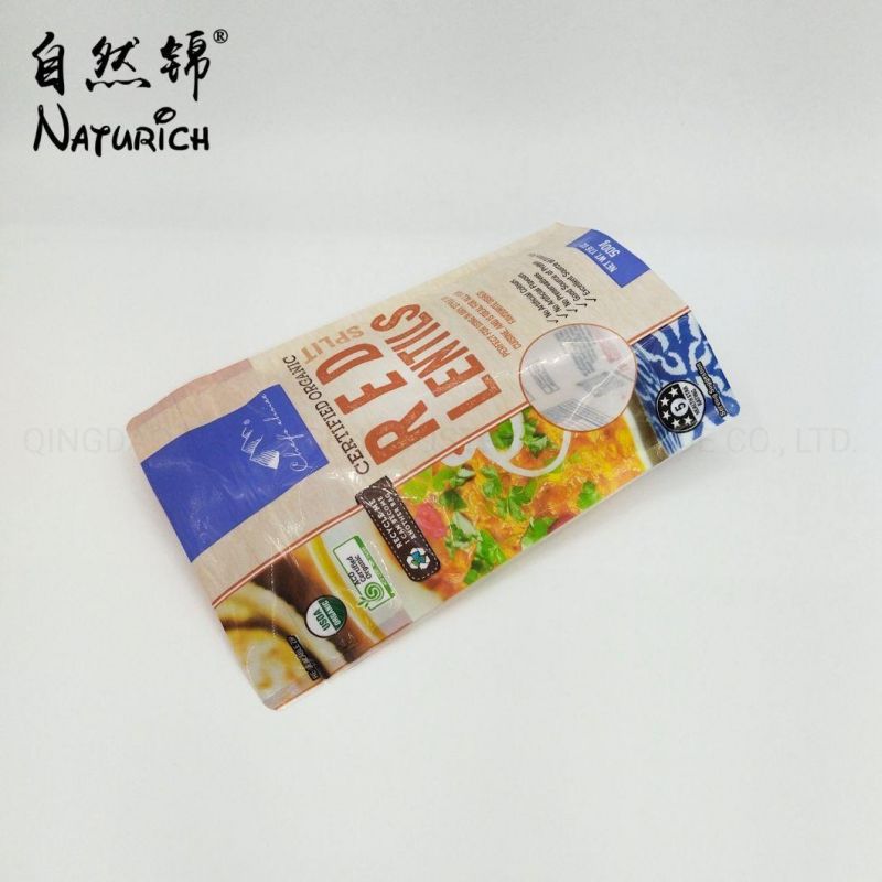 Recyclable Single Material PE/PE Lay Stand up Bag for Food Packaging