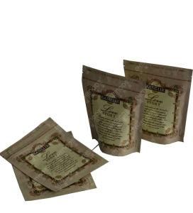 Tea Packaging Pouch with Resealable Zipper