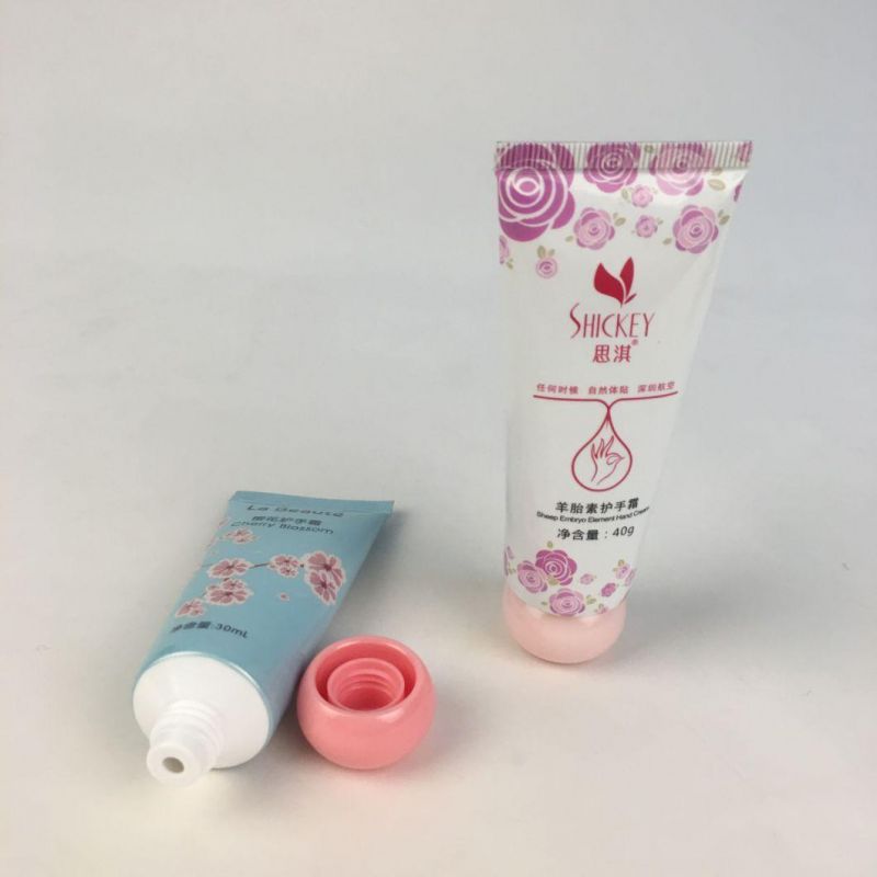 China Professional Packaging Factory Plastic Soft Touch Cosmetic PE Tube Packaging