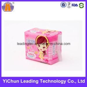 Customized Sealed Colorful Tear Notch Plastic Women Sanitary Napkin Bag