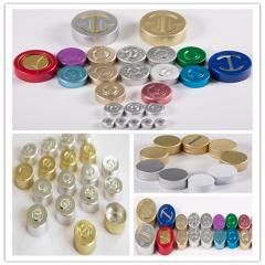 Glass Vial Packing Aluminium Cap with Different Colours 13mm, 20mm, 32mm