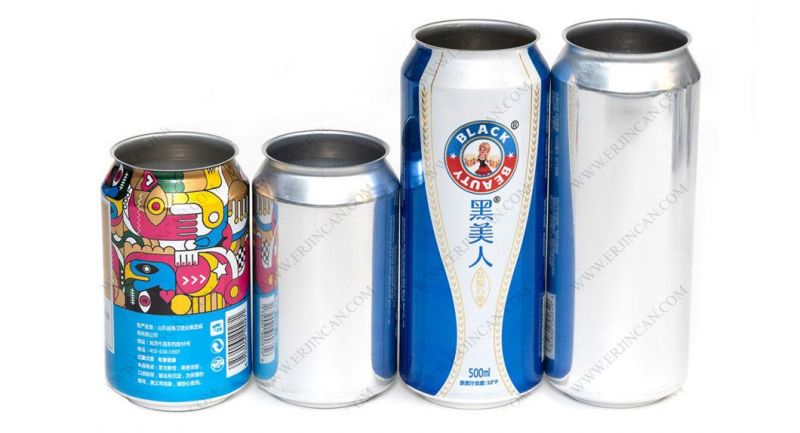 Aluminum Beverage Cans 250ml, 330ml, 355ml, 473ml, 500ml