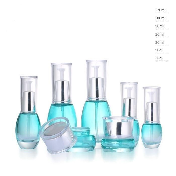 Ll21 Promotional Color Customization Plastic Bottle Cosmetic Container Body Cream with Pump Have Stock